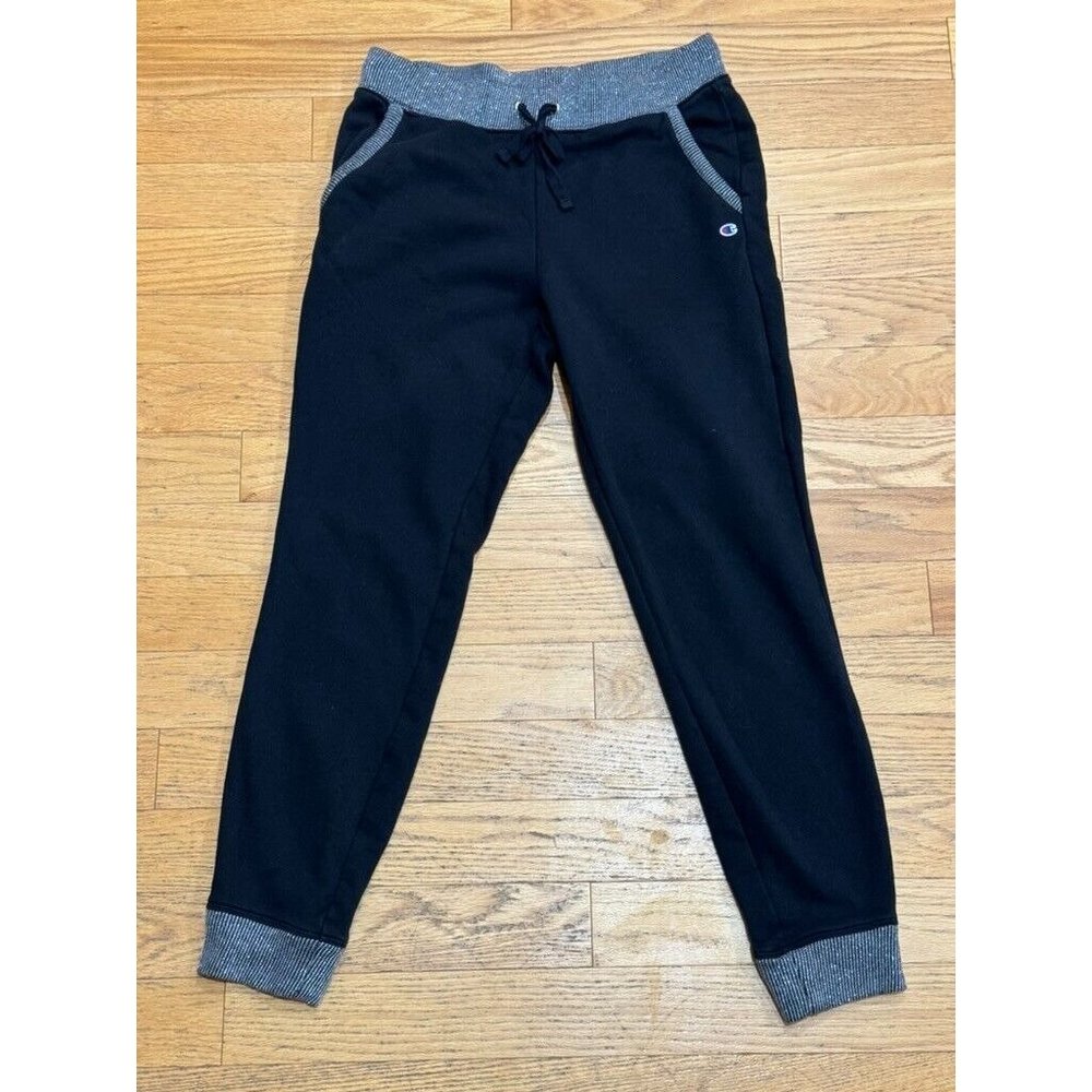 Champion Sweatpants Womens Medium Glitter